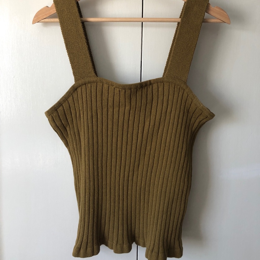 Madewell knit tank